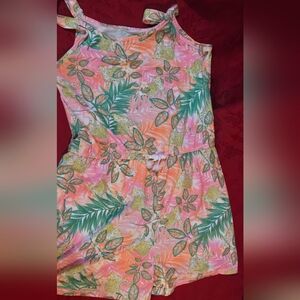 Tropical Leopard Print Shorts